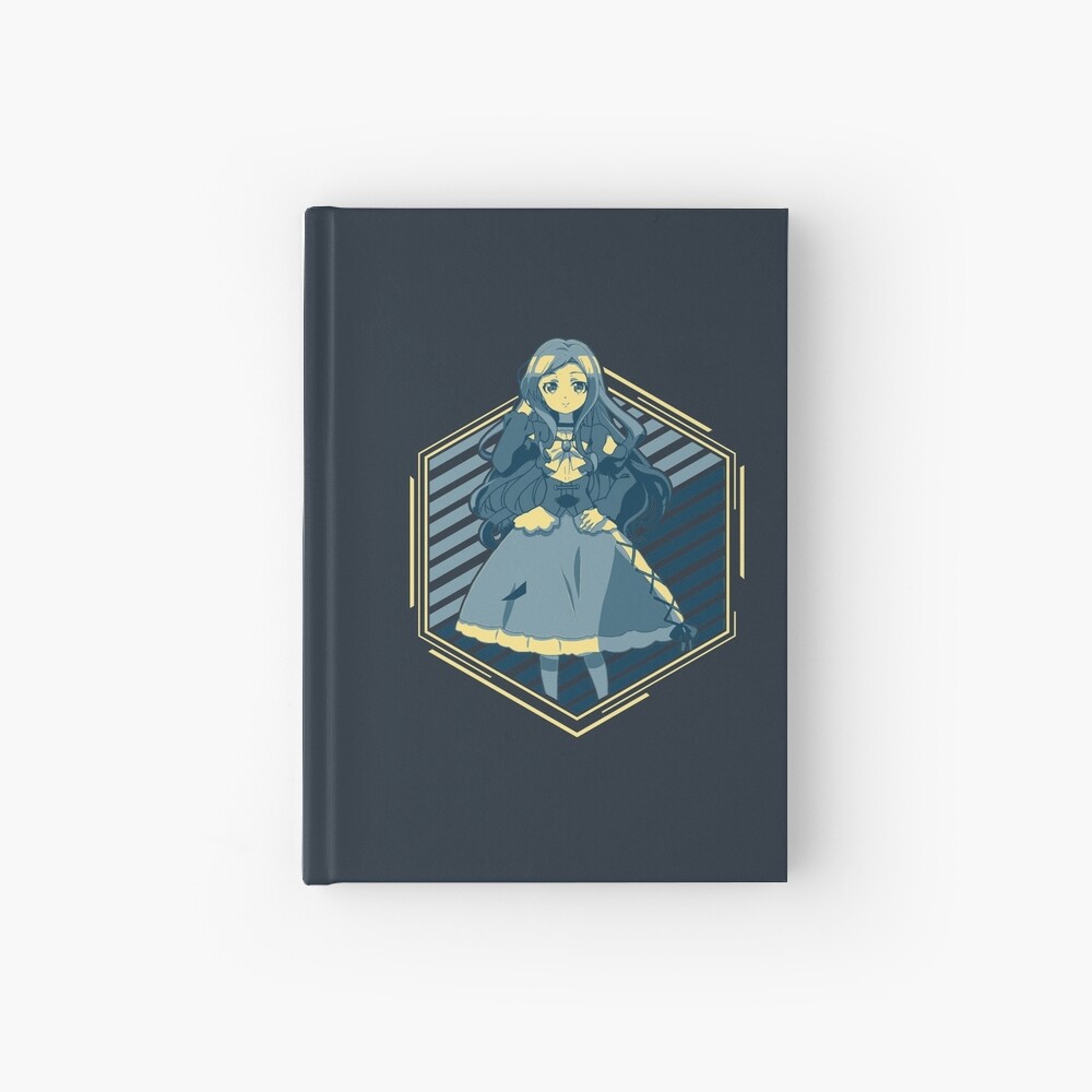 arisa death march to the parallel world rhapsody anime hardcover journal by mzethner redbubble redbubble