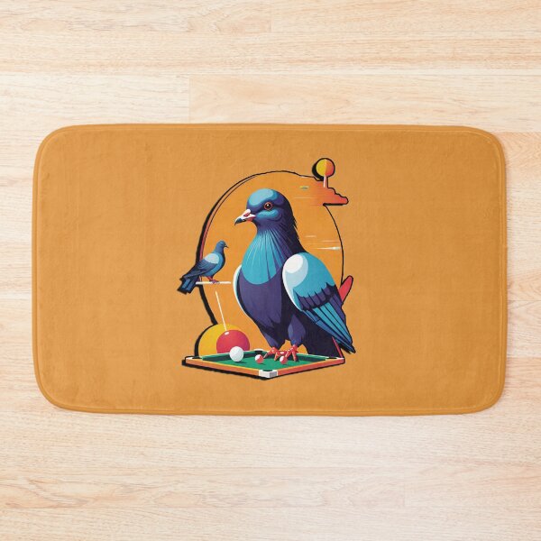 Item preview, cool pigeon playing billiards designed and sold by LOveStOrSidE.