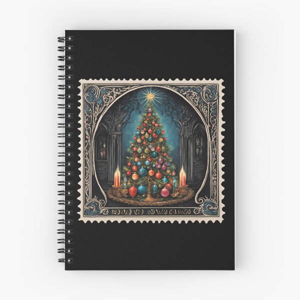 Item preview, Merry & Bright: A Nostalgic Christmas Stamp designed and sold by Vintagestamps.