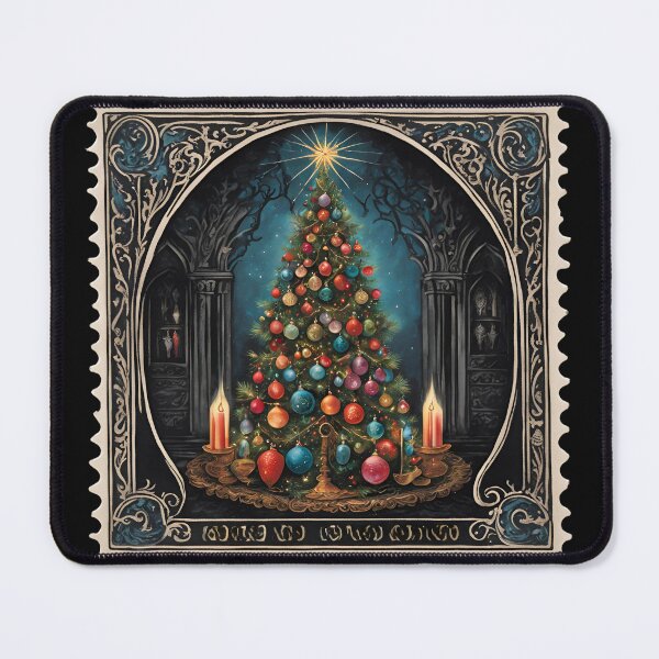 Item preview, Merry & Bright: A Nostalgic Christmas Stamp designed and sold by Vintagestamps.