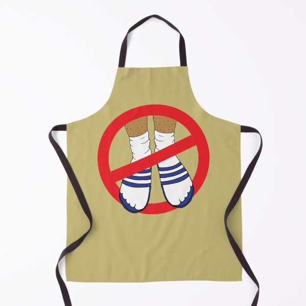 Item preview, Socks and Sandals Prohibited No Entry Sign designed and sold by HotHibiscus.
