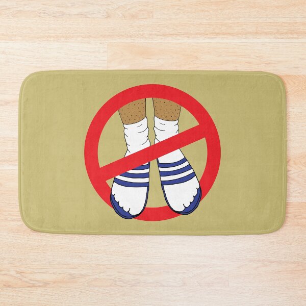 Item preview, Socks and Sandals Prohibited No Entry Sign designed and sold by HotHibiscus.