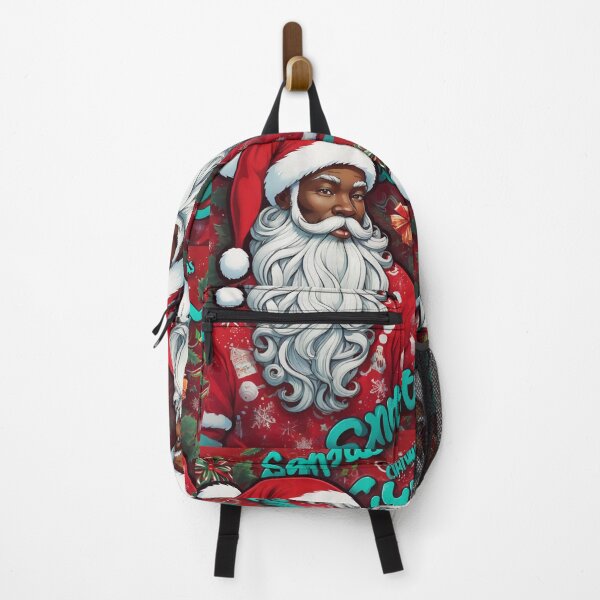 Item preview, Retro Black Santa designed and sold by KeshaEls.