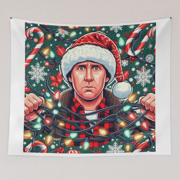 Artikelvorschau, Weihnachtsferien Clark Griswold Lichter entworfen und verkauft von Retr0Tshirts.