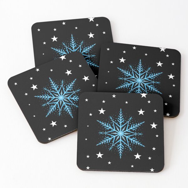 Item preview, Snowflake With Sparkling Stars  designed and sold by Artsbybree.