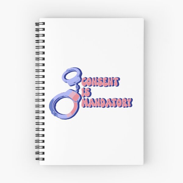 Item preview, Consent is mandatory - pastel shackles design designed and sold by kinkstoo.