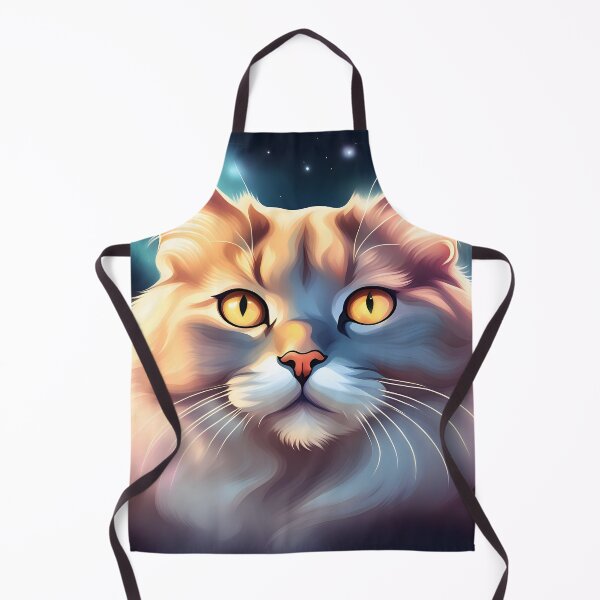 Item preview, Fluffy fur cat with yellow eyes ^o.o^ designed and sold by Space'n Stuff.