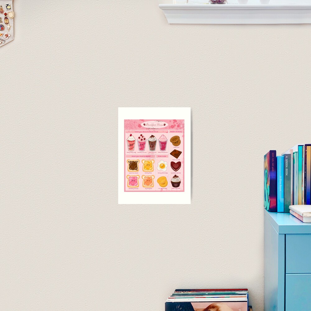 Breakfast Menu | Metal Print