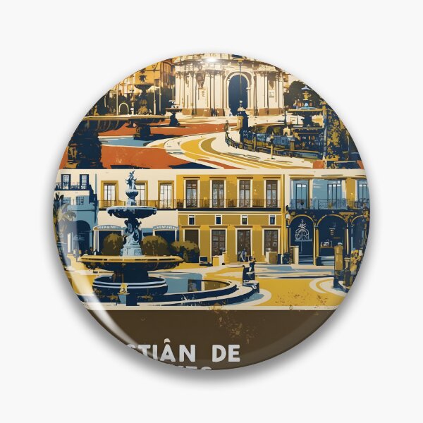 Item preview, San Sebastian de los Reyes Spain Vintage Travel Tourism designed and sold by TravelersGems.