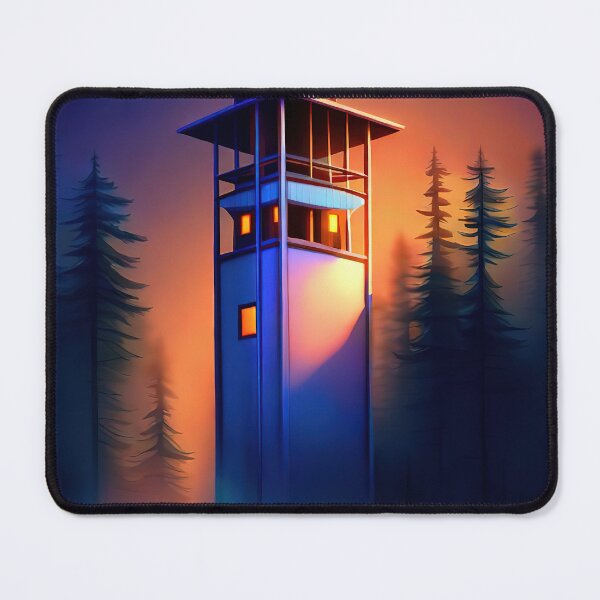 Item preview, Lighthouse at night designed and sold by lalylaura.