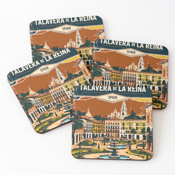 Item preview, Talavera de la Reina Spain Vintage Travel Tourism designed and sold by TravelersGems.