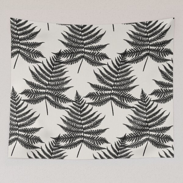 Item preview, Black Ink Watercolor Fern for Plants Lovers. Minimalistic Modern Illustration designed and sold by helga-wigandt.
