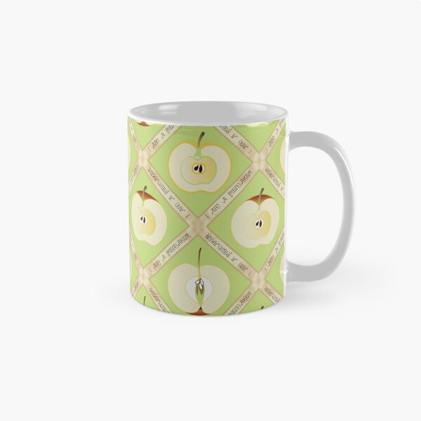 Item preview, I Am a Piemaker Apples on Bright Apple Green c3ab71 designed and sold by Art in My Loft.