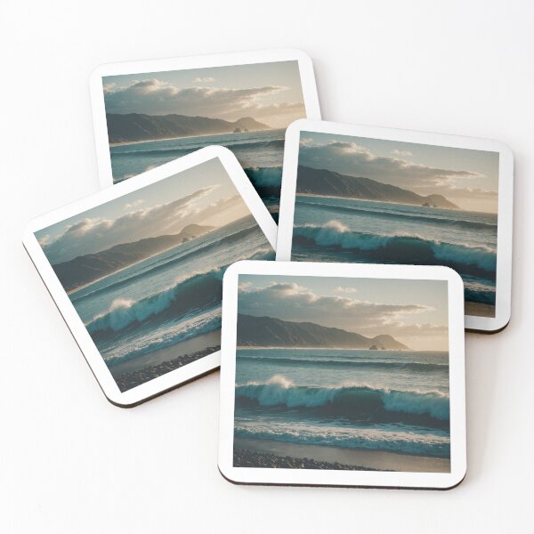 Item preview, Waves breaking on the coast designed and sold by Ganador96.