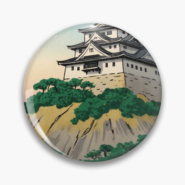 Item preview, Greetings from Himeji Japan Vintage Travel Retro Postcard Design designed and sold by TravelPostcardGems.