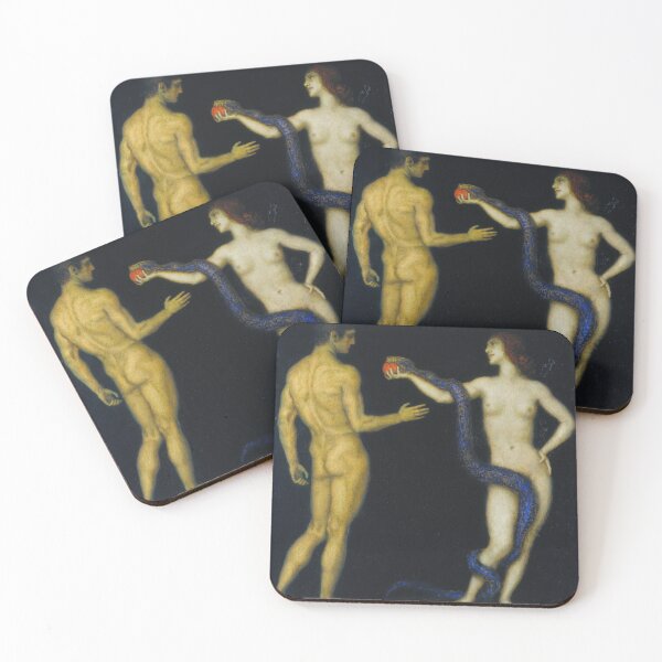 Item preview, Adam and Eve - Franz von Stuck designed and sold by forgottenbeauty.