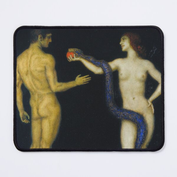 Item preview, Adam and Eve - Franz von Stuck designed and sold by forgottenbeauty.
