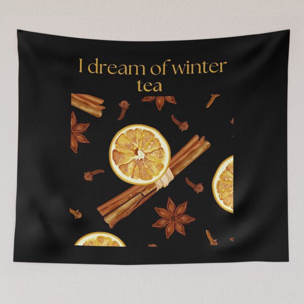 Item preview, I dream of winter tea designed and sold by MegiSmile.