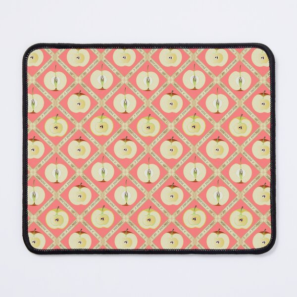 Item preview, I Am a Piemaker Apples on Blush Pink ff8080 designed and sold by Art in My Loft.