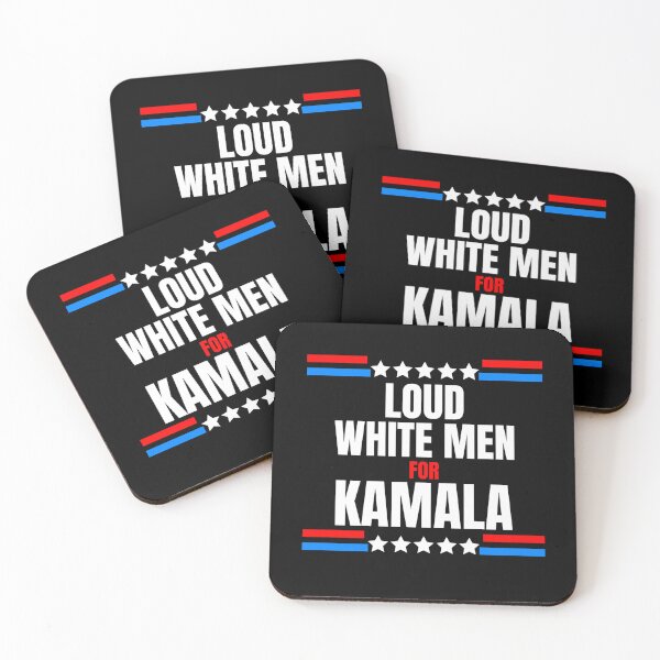 Item preview, Loud White Men for Kamala Harris for President designed and sold by The Junto Shop.