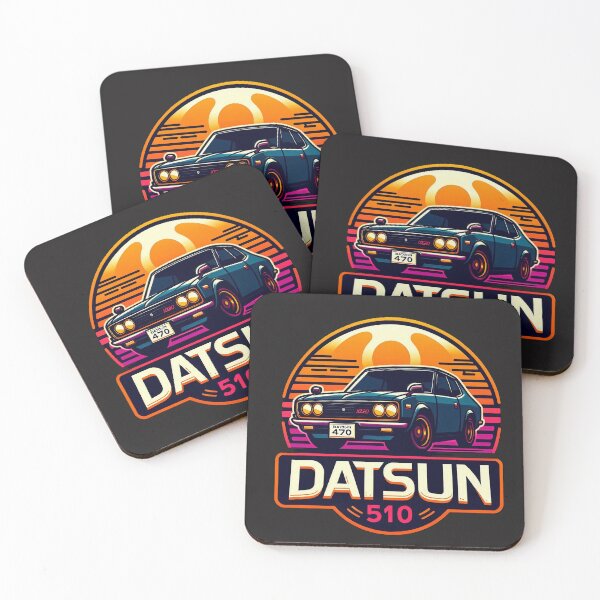 Item preview, DATSUN 510 Retro Logo Japanese designed and sold by neildoch.