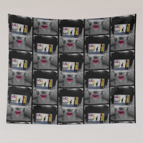 Item preview,  City In My head, street art, lips, designed and sold by NessArtByEwa.