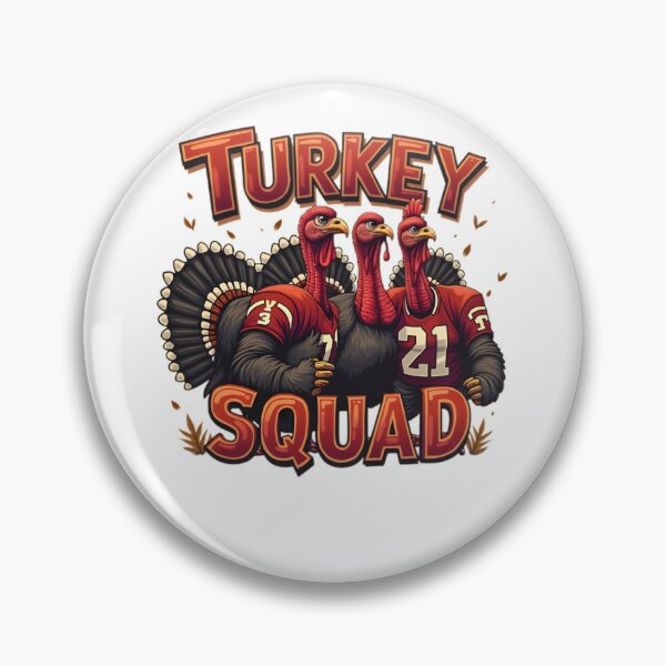 Artikelvorschau, Turkey Squad Lustige Truthähne in Fußballtrikots entworfen und verkauft von EmeraldCauldren.