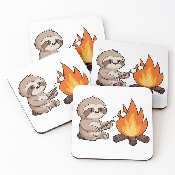 Item preview, Campfire sloth designed and sold by Anniebuh.