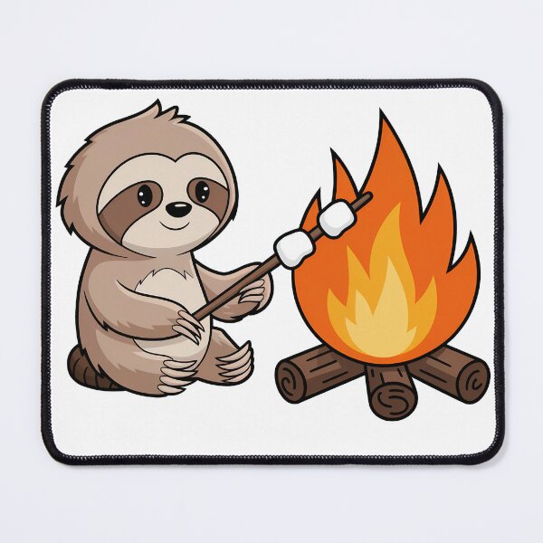Item preview, Campfire sloth designed and sold by Anniebuh.
