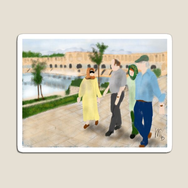 Visiting the Isfahan Bridge Magnet