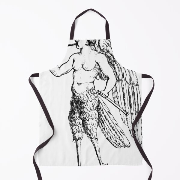 Item preview, Greek Winged Siren, Harpy Illustration designed and sold by HawthorneFlame.