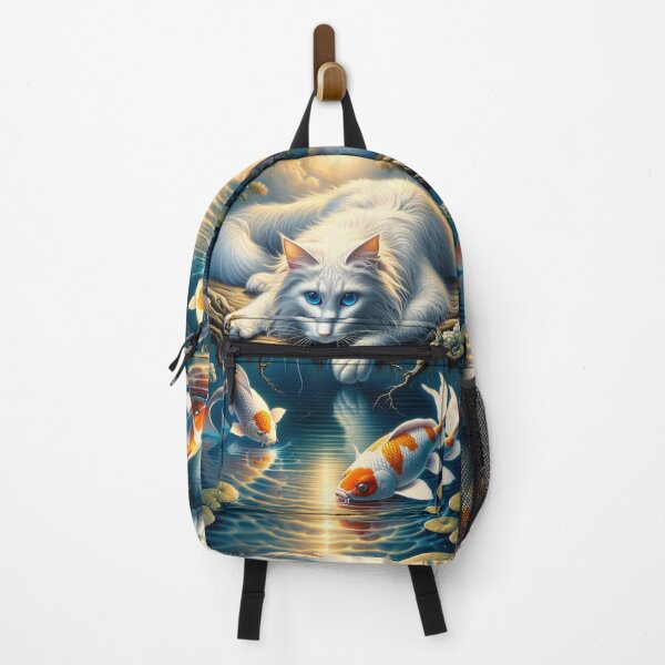 Item preview, Cat and Koi designed and sold by M-Y-A-R-T-.