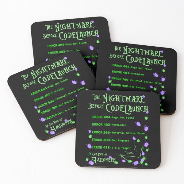Item preview, Nightmare Before CodeLaunch designed and sold by aMIAzing.