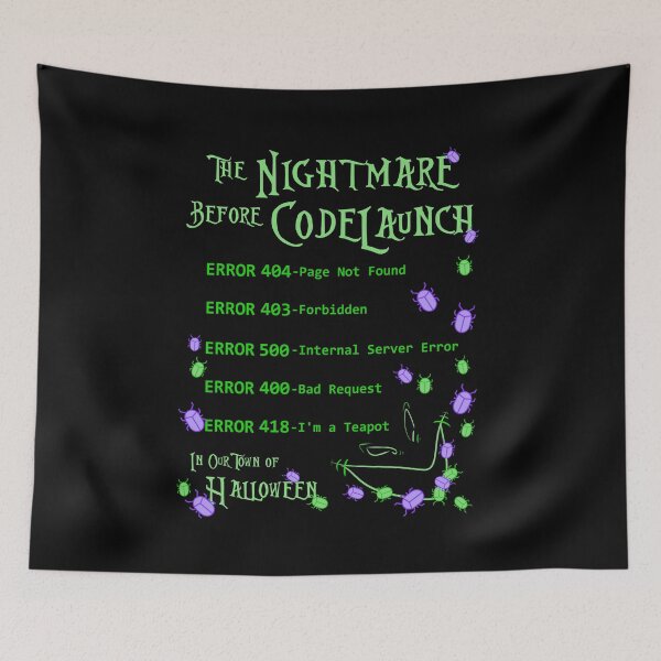 Item preview, Nightmare Before CodeLaunch designed and sold by aMIAzing.