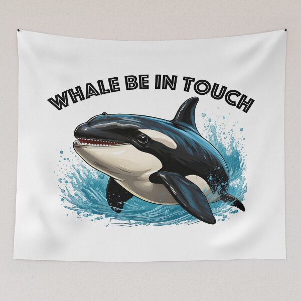 Item preview, Whale Be in Touch designed and sold by ShubieDoo12.