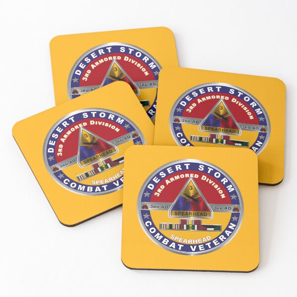 Item preview, 3rd Armored Division Desert Storm designed and sold by SoldierAlways.