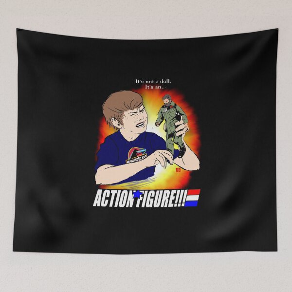 Item preview, It's an ACTION FIGURE!!! designed and sold by PickledGenius.