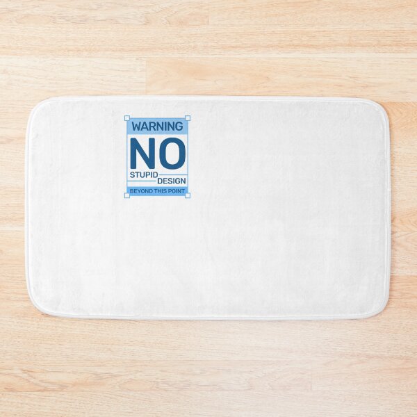 Item preview, Warning Sign - UX Designer | Product Designer | UI Designer Stickers designed and sold by PoshPixel.