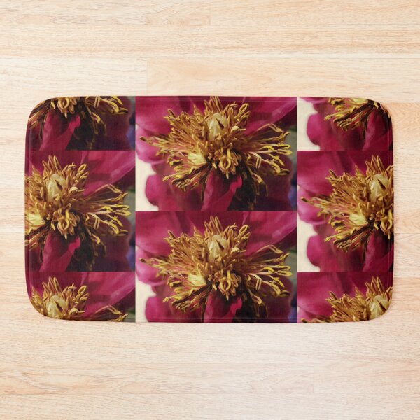 Item preview, Velvety red peony designed and sold by flowergirlrosie.