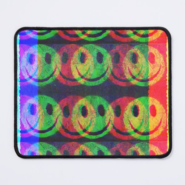 Item preview, Smiley Face Glitch - Top one, nice one, get sorted - Rave Scene designed and sold by Fuzzdandy Designs.