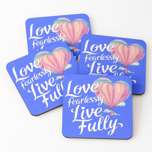 Item preview, love fearlessly live fully designed and sold by catcraftss.
