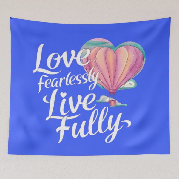 Item preview, love fearlessly live fully designed and sold by catcraftss.
