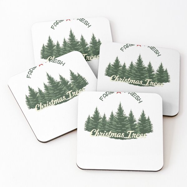 Item preview, Farm Fresh Christmas Trees Retro Vintage Design designed and sold by EmeraldCauldren.