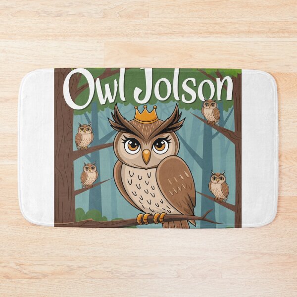 Item preview, Owl Jolson funny crown sticker designed and sold by Creative-space5.