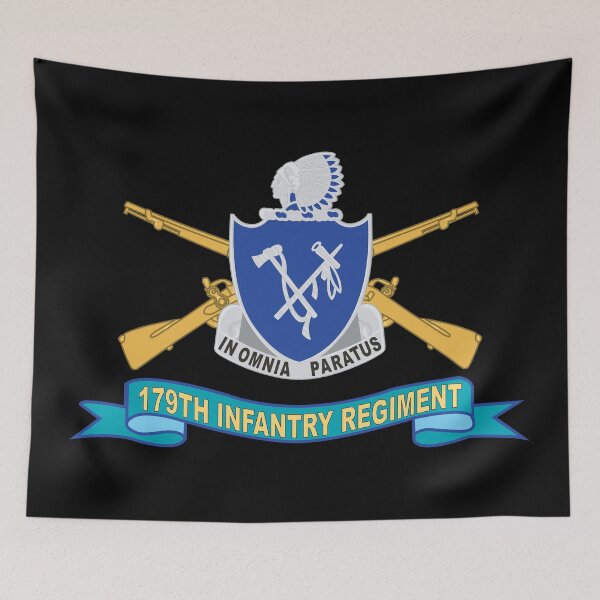 Item preview, 179th Infantry Regiment - w Br - DUI - Ribbon X 300 designed and sold by Military Insignia Products.