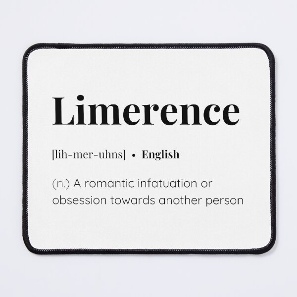 Item preview, Limerence english word meaning designed and sold by SimplyMots.