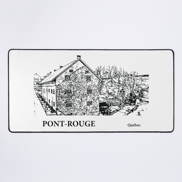 Aperçu de l'œuvre Pont-Rouge Québec créée et vendue par Lakeric.