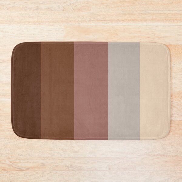 Item preview, Bold Vertical Stripes Christmas Colors Brown Ambiance designed and sold by taiche.