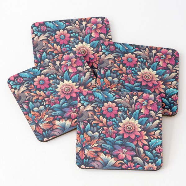 Item preview, Cute colorful flower pattern designed and sold by Haji  Kamora.