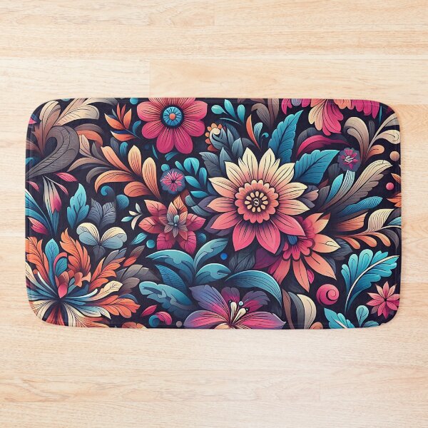 Item preview, Cute colorful flower pattern designed and sold by Haji  Kamora.